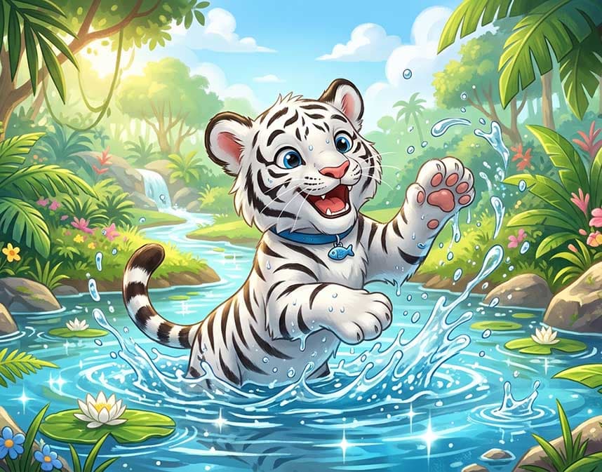 It's a tiger.